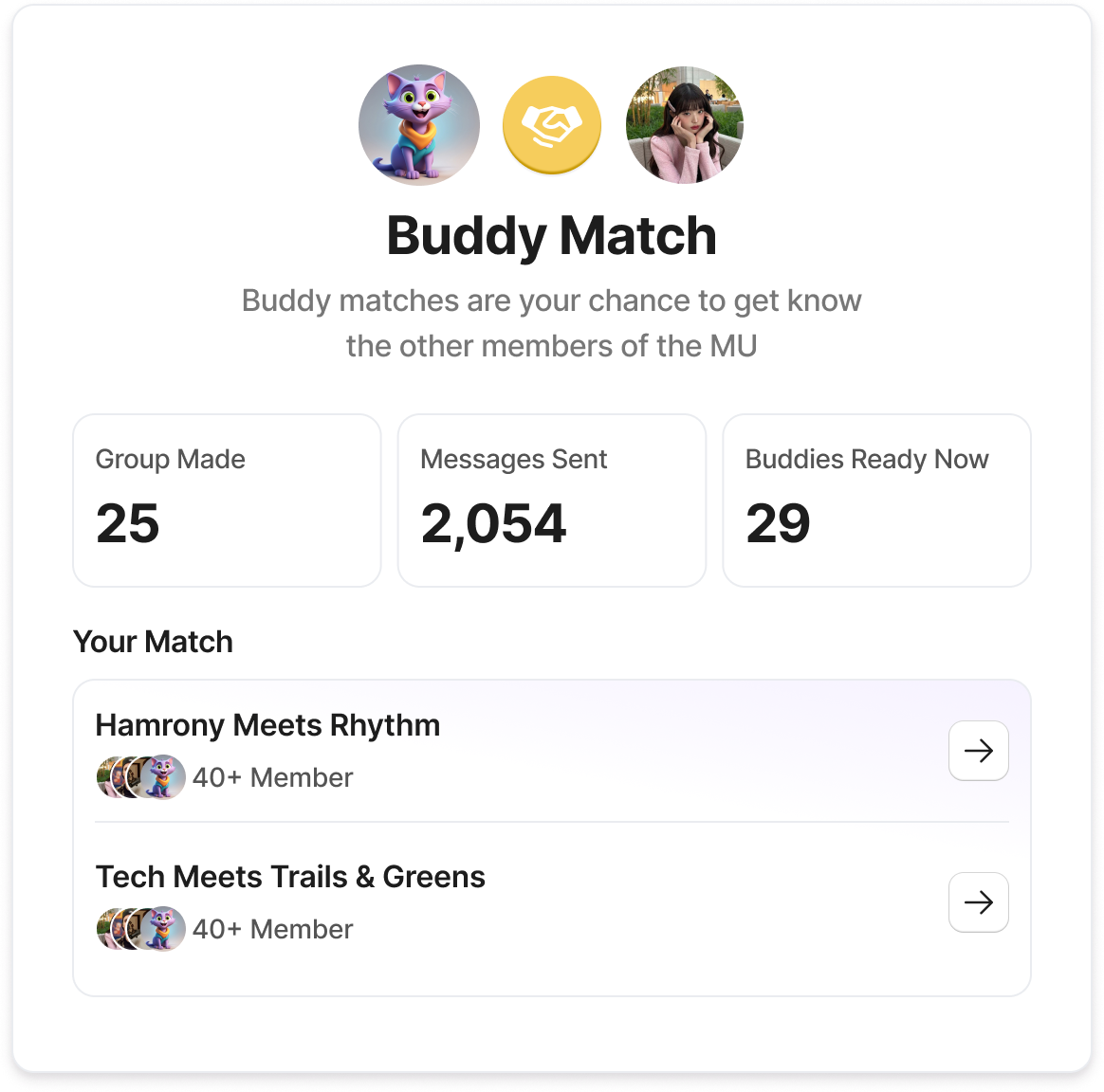 Zakaya Buddy Match